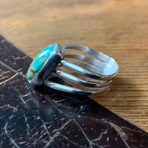 Turquoise and Sterling Silver Ring